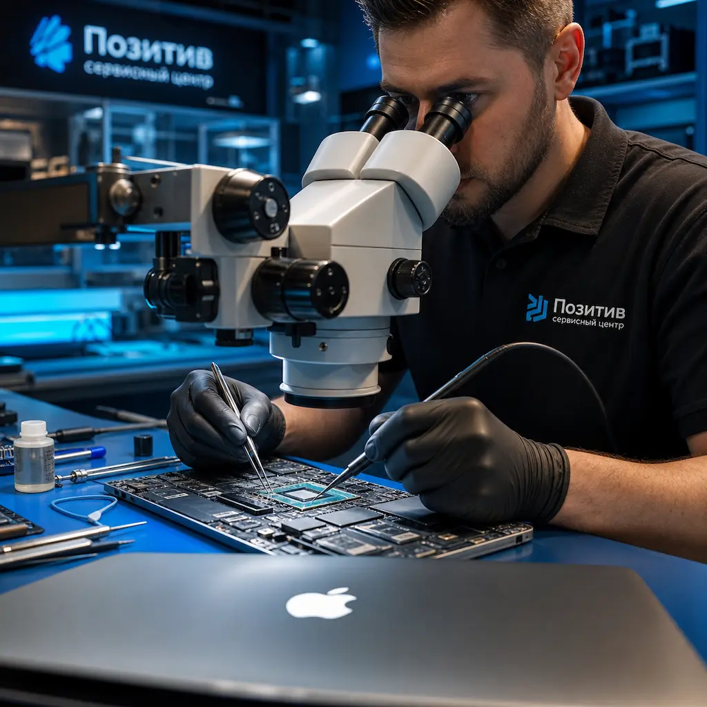 Замена видеокарты Apple MacBook в Дубне