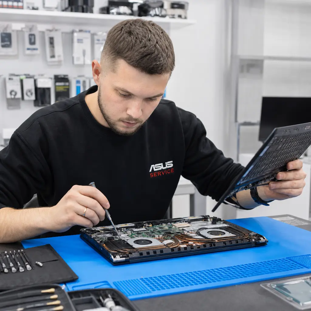 заменить клавиатуру на ноутбуке Asus в Дубне