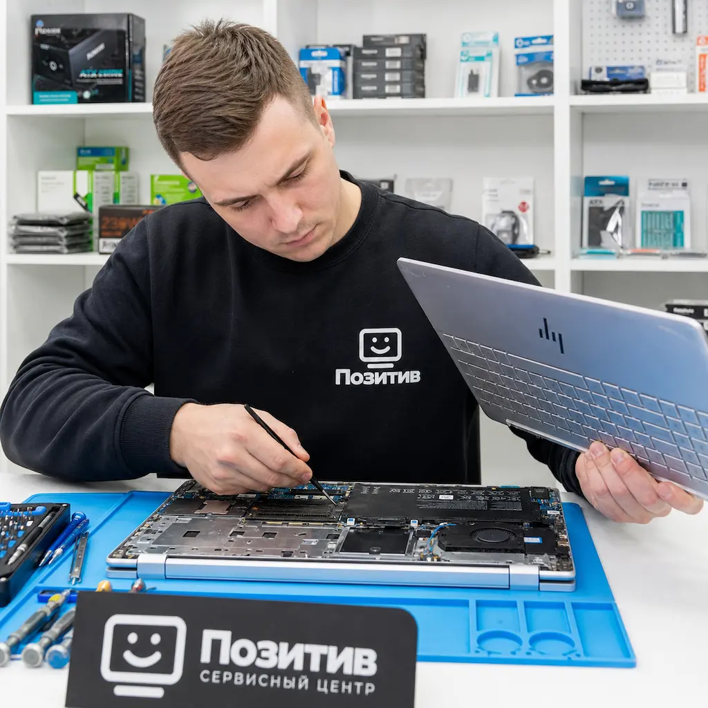 заменить клавиатуру на ноутбуке HP в Дубне