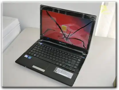 Замена матрицы Packard Bell в Дубне