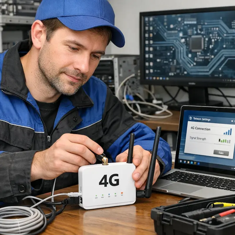 Настройка 4G модема в Дубне