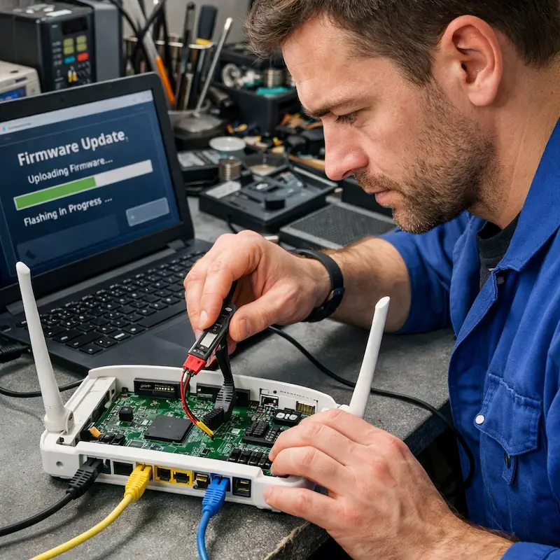 Обновление прошивки роутера в Дубне