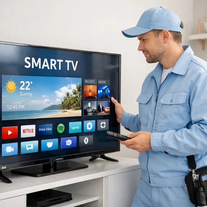 Настройка Smart TV в Дубне