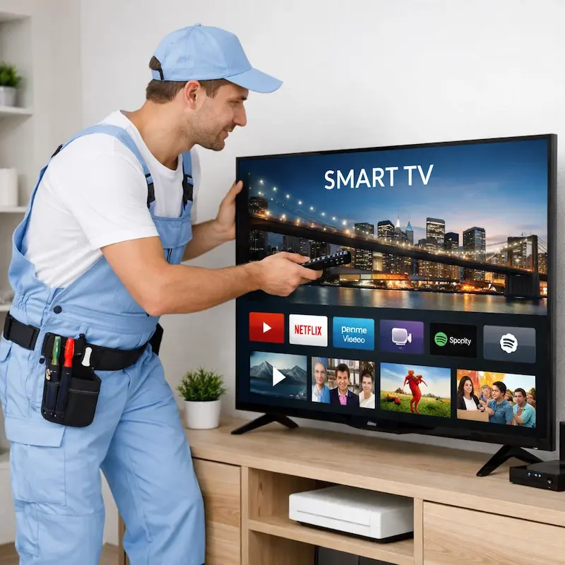 Как вызвать мастера для настройки Smart TV в Дубне