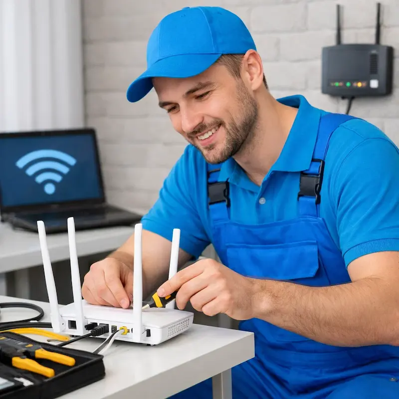 Настройка Wi - Fi в Дубне