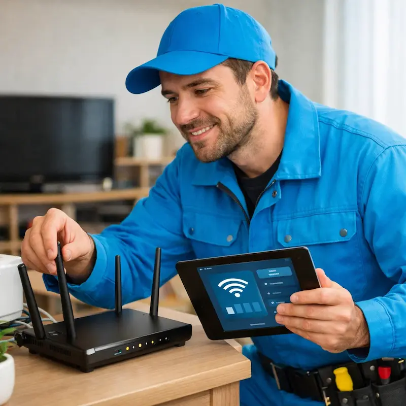 Настройка Wi-Fi для квартиры, дома и офиса в Дубне