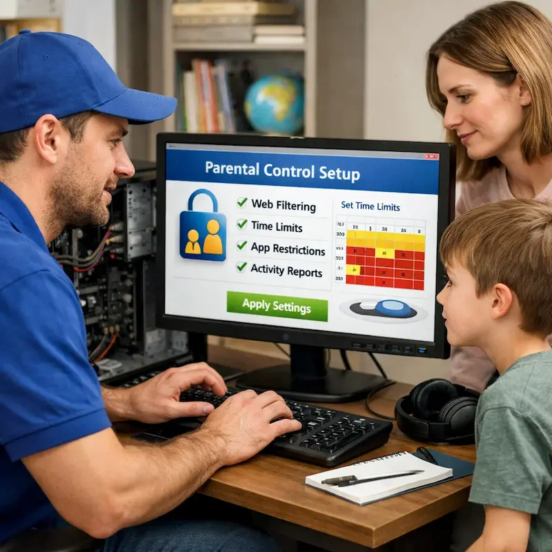 установка родительского контроля в Дубне