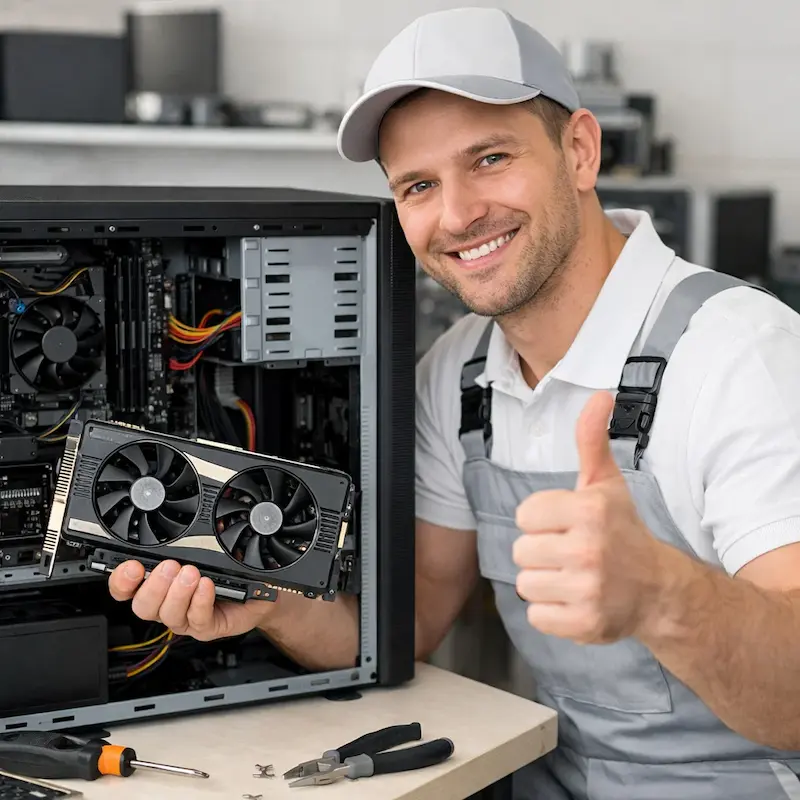 Замена видеокарты ПК в Дубне