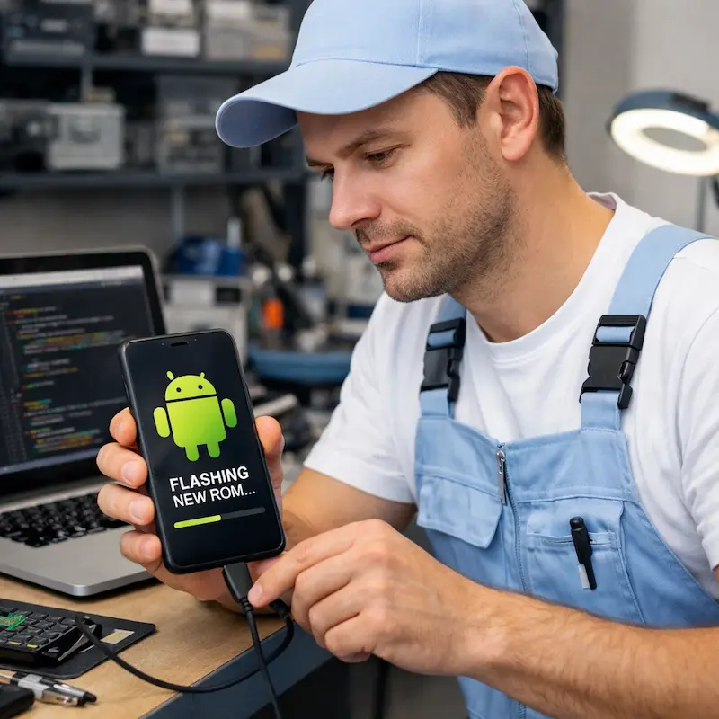 Прошивка Android в Дубне