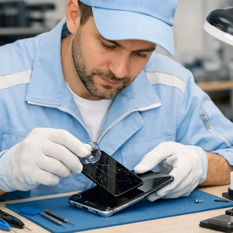 Заменить сенсорное стекло на смартфоне в Дубне